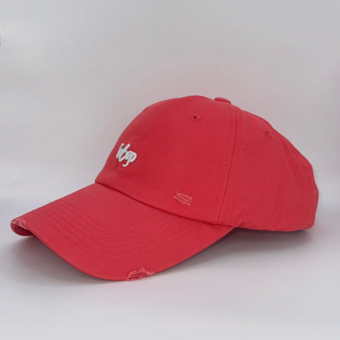 #1 VINTAGE CLASSIC CAP - CORAL