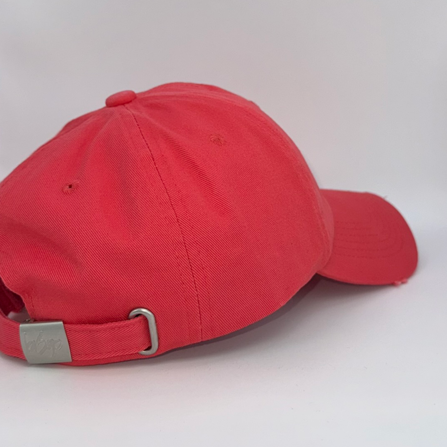 #1 VINTAGE CLASSIC CAP - CORAL